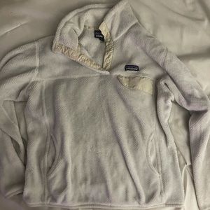 Patagonia white pullover